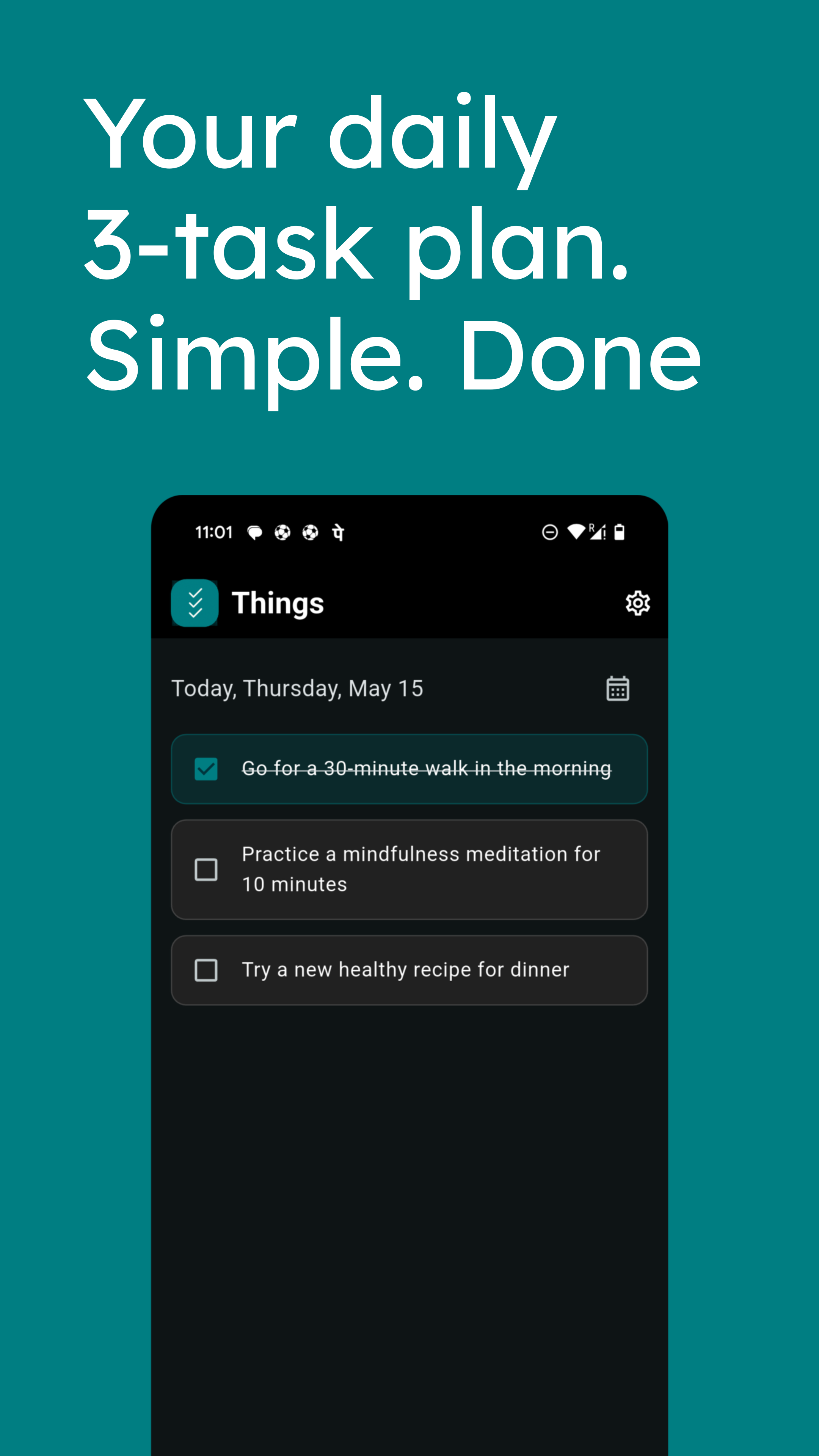 3 Things Screenshot 2